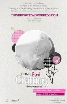 Think Pink Crafting Extravaganza fundraiser for Susan G. Komen Breast Cancer Foundation